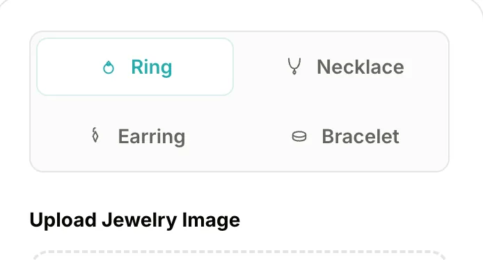 Choose Your Jewelry Type
